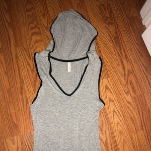Grey Hoodie Dress